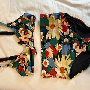Floral Madewell Two Piece Swimsuit
